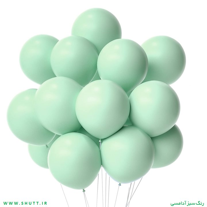 رنگ سبز آدامسی