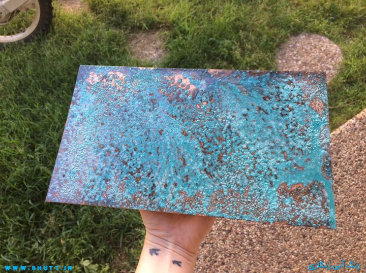 عکس آبی زنگاری