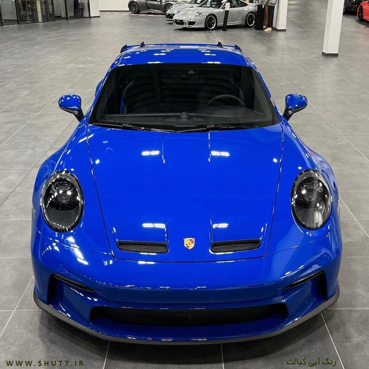 ماشین آبی کبالت