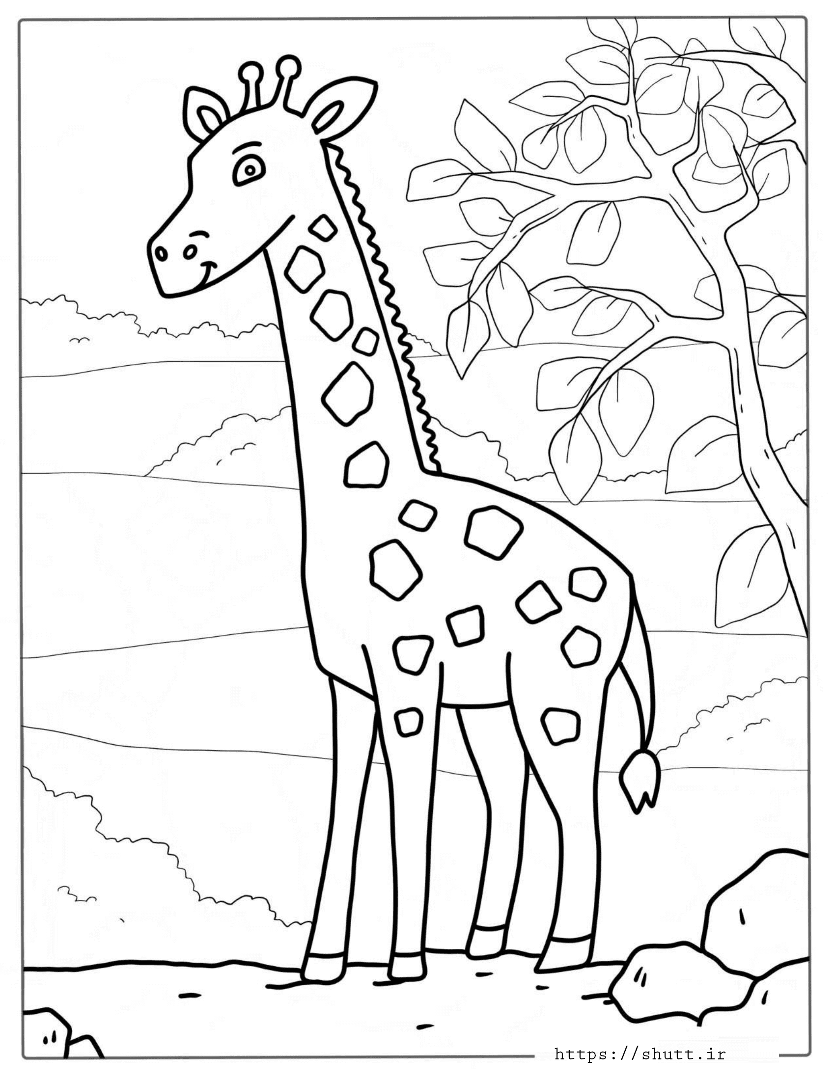 Featured image of post رنگ آمیزی نقاشی زرافه