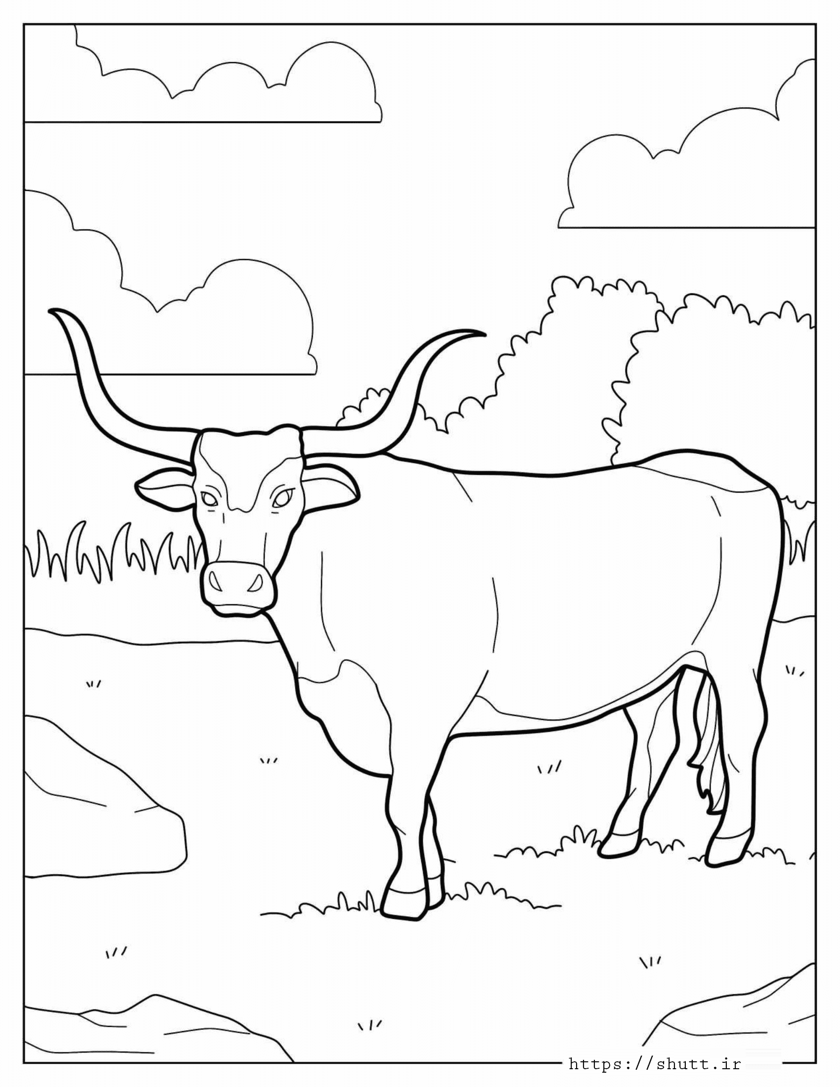 Featured image of post رنگ آمیزی نقاشی گاو