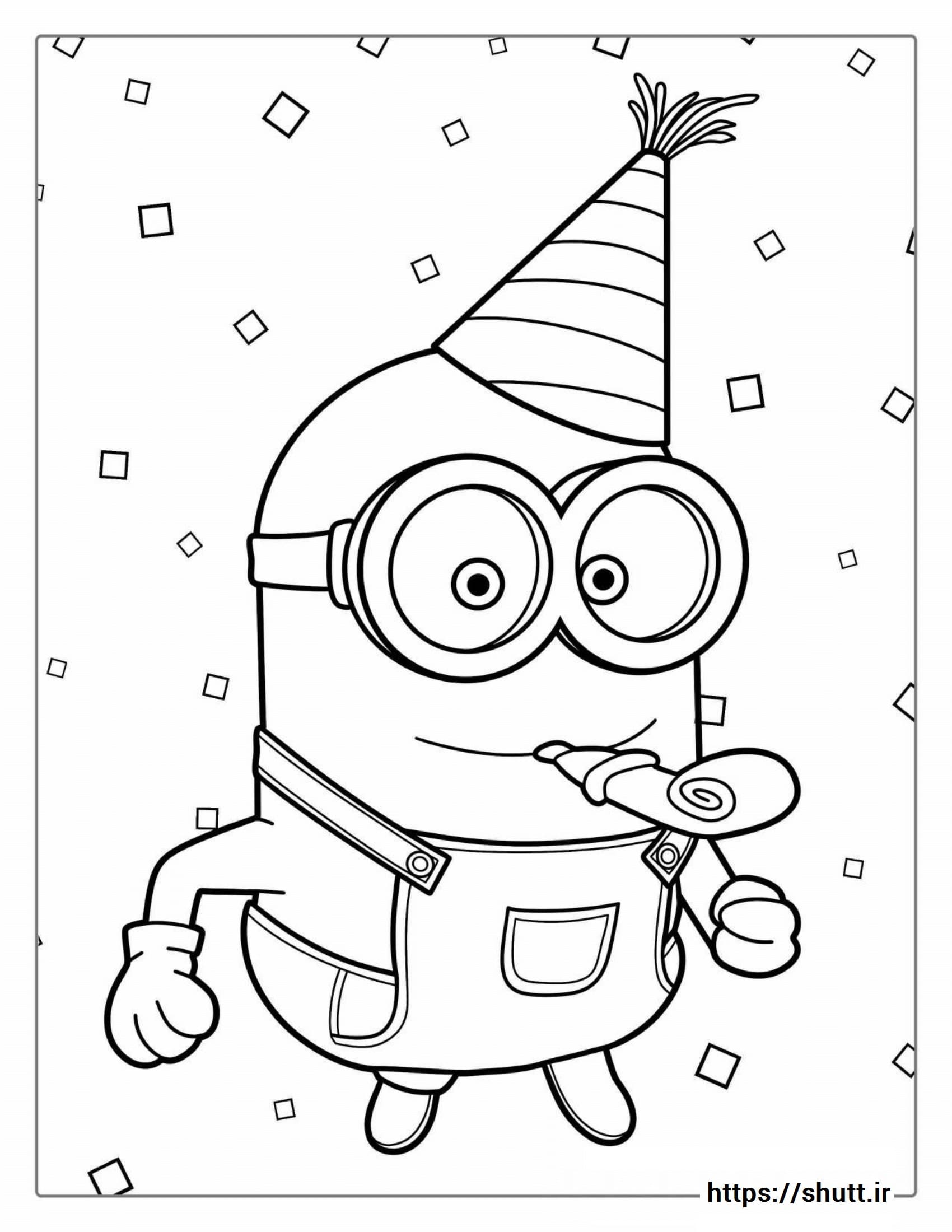 نقاشی کارتون مینیون ها