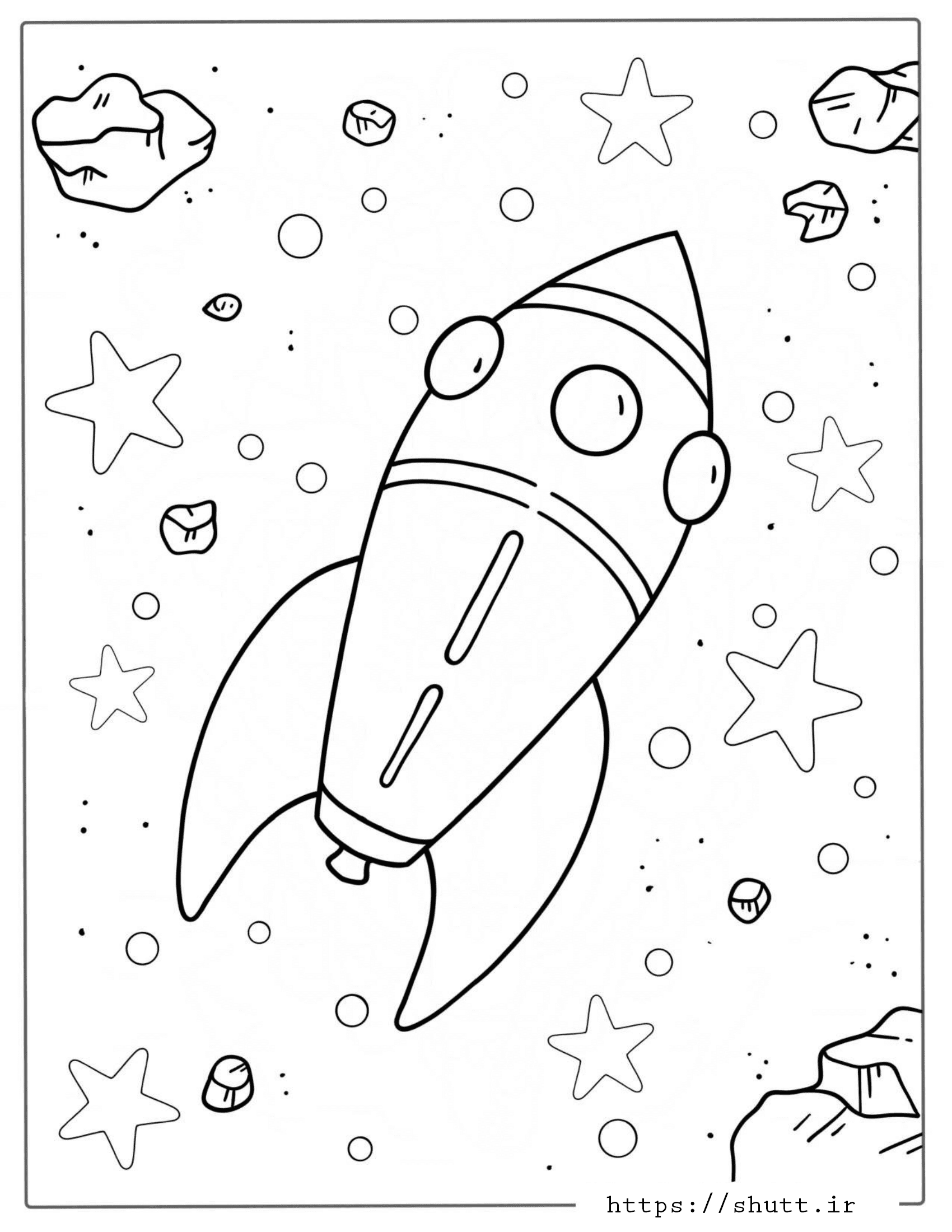 Featured image of post رنگ آمیزی نقاشی موشک