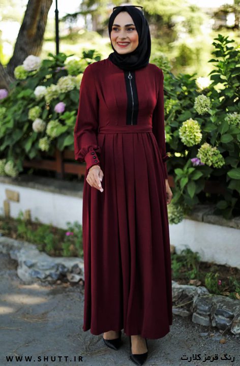 لباس قرمز کلارت