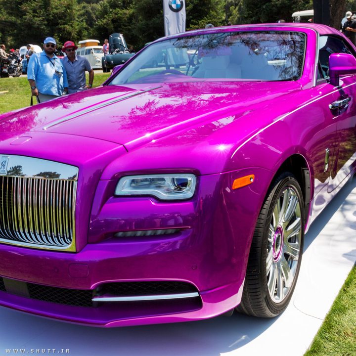 ماشین ارغوانی