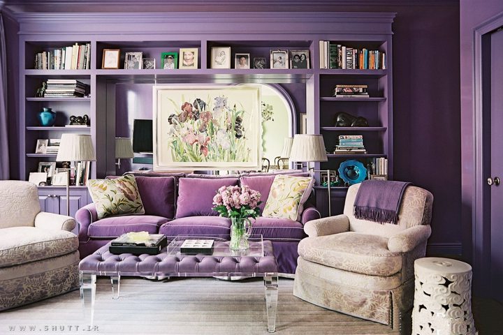 مبلمان ارغوانی